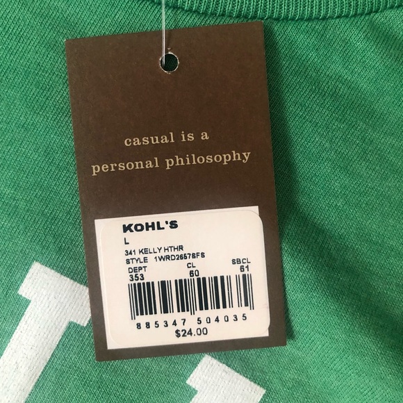 Sonoma Mens Life and Style printed T-shirt. - Picture 2 of 2